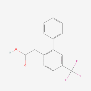 2-(5-(trifluoromethyl)biphenyl-2-yl)acetic acid