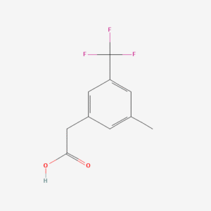 2-(3-Methyl-5-(trifluoromethyl)phenyl)acetic acid