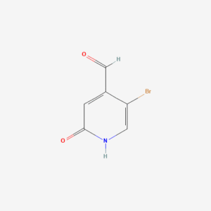 5-Bromo-2-hydroxyisonicotinaldehyde